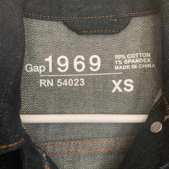 Gap 1969 Dark Blue Jean Jacket - Picture 3 of 3